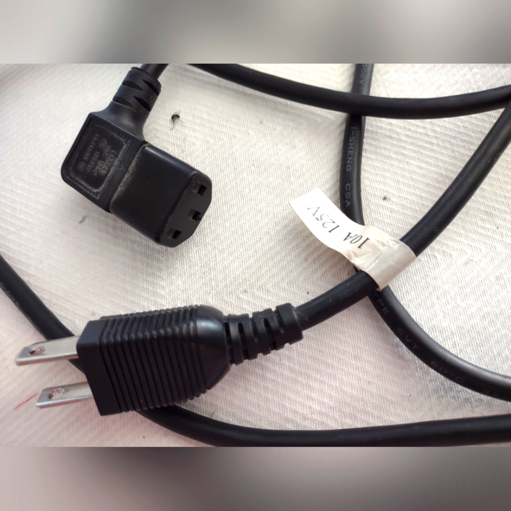 Power cord cable 20 amps